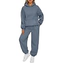 AUTOMET Womens 2 Piece Lounge Sweat Sets Fall Fashion Matching Sweatsuits