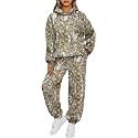 AUTOMET Womens 2 Piece Lounge Sweat Sets Fall Fashion Matching Sweatsuits