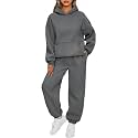 AUTOMET Womens 2 Piece Lounge Sweat Sets Fall Fashion Matching Sweatsuits