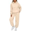 AUTOMET Womens 2 Piece Lounge Sweat Sets Fall Fashion Matching Sweatsuits