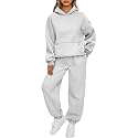 AUTOMET Womens 2 Piece Lounge Sweat Sets Fall Fashion Matching Sweatsuits