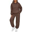 AUTOMET Womens 2 Piece Lounge Sweat Sets Fall Fashion Matching Sweatsuits