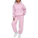AUTOMET Womens 2 Piece Lounge Sweat Sets Fall Fashion Matching Sweatsuits