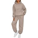 AUTOMET Womens 2 Piece Lounge Sweat Sets Fall Fashion Matching Sweatsuits