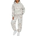 AUTOMET Womens 2 Piece Lounge Sweat Sets Fall Fashion Matching Sweatsuits