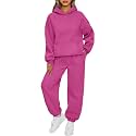 AUTOMET Womens 2 Piece Lounge Sweat Sets Fall Fashion Matching Sweatsuits
