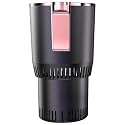 Automotive Cooler & Heater for Beverages, 2-in-1 Functionality, Fits Cup Holders, Quick Temperature Control in Rose Gold & Dark Gray