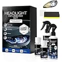 Automotive Headlamp Restoration Fluid Kit, Headlight Cleaner Kit, 2Pcs