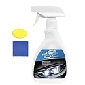 Automotive Headlight Restoration Kits - Headlight Lens Restorer Kit, Refurbishing Spray with Sponge and Towel for Night Driving Vehicle Maintenance Car Detailing | Headlamp Cleaner Repair Kit for Clea