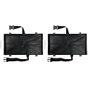Automotive, Marine, Boat, RV Battery Tray - Group 27 Series with Strap, Battery Holder (27 Series) (Pack of 2)