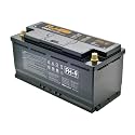 Automotive sodium ion battery,12V Car Battery, G-SEP Technology, Heavy Duty Automotive Power Cell, Black, Gold-Plated Terminals (FH9)
