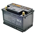 Automotive sodium ion battery,12V Car Battery, G-SEP Technology, Heavy Duty Automotive Power Cell, Black, Gold-Plated Terminals (FH6)