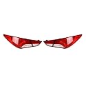 Automotive Taillights Compatible With Hyundai Compatible With Sonata 2011-2015 DRL Turn Daytime Running Lights Automotive Accessories(Left and right Red)