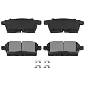 AUTOMUTO 4PCS Ceramic Rear Brake Pads Set D1259 For Ford For Edge 2007-2010