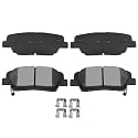 AUTOMUTO 4PCS Rear Semi-Metallic Disc Brake Pads Set D1439