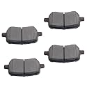 AUTOMUTO - Ceramic Disc Brake Pads Front D1160 w/Hardware
