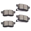 AUTOMUTO D1336 Ceramic Brake Pads Kits, Rear 4pcs Brake Pads Set