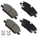 AUTOMUTO Disc Brake Pads Kit Front 4PCS D2345 For Cadillac For CT4 2020-23