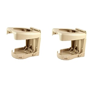 foldable car drinkcanglass bottle holder beige set of 2 for hyundai santro xing