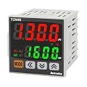 Autonics TCN4S-24R Temp Control, 1/16 DIN, Dual display 4 Digit, PID Control, Relay & SSR Output, 2 Alarm Output, 100-240 VAC