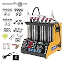 AUTOOL Fuel Injector Cleaner Tester Machine Ultrasonic 6 Cylinders 12V