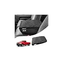 Autorder Center Console Cover for 1994-2001 Dodge Ram 1500/2500/3500 Accessories 19"x15" Jump Seat Armrest Cover Anti-Scratch Middle Console Pad Leather Armrest Protector(Jump Seat Only)