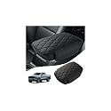 Autorder Center Console Cover for Chevy Colorado/GMC Canyon 2023-2026 Accessories Armrest Cushion Cover with Pockets Storage Bag Leather Middle Console Pad Anti-Scratch Armrest Pad for Pet