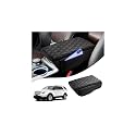 Autorder Center Console Cover for Ford Explorer 2011-2019 Accessories Armrest Cushion Cover Leather Middle Console Pad with Pockets Storage Bag Anti-Scratch Armrest Pad for Cat Dog Pet