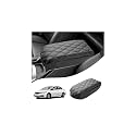 Autorder Center Console Cover for Honda Civic 2012-2015 Accessories Leather Armrest Cushion Cover Anti-Scratch Middle Console Pad for Pet