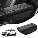 Autorder Center Console Cover for Kia Sportage 2023-2026 Accessories Armrest Cushion Cover Nappa Leather Middle Console Covers Sportage Console Cushion Pad Anti-Scratch