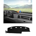 Autorder Dashboard Cover Mat for 1994-1997 Dodge Ram 1500 2500 3500 Accessories Dash Cover Flannel Dash Mat Sunshade Glare UV Rays Protector