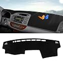 Autorder Dashboard Cover Mat for 2000-2006 Toyota Camry Accessories Dash Cover Upgrade Velvet Dash Mat Sunshade Glare UV Rays Protector
