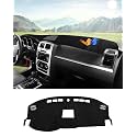 Autorder Dashboard Cover Mat for 2008 2009 2010 Dodge Charger Accessories Dash Cover Flannel Dash Mat Sunshade Glare UV Rays Protector