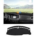 Autorder Dashboard Cover Mat for 2011-2023 Dodge Charger Accessories Dash Cover Flannel Dash Mat Sunshade Glare UV Rays Protector