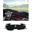 Autorder Dashboard Cover Mat for 2012-2017 Toyota Camry Accessories Dash Cover Flannel Dash Mat Sunshade Glare UV Rays Protector