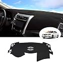 Autorder Dashboard Cover Mat for 2013-2018 Nissan Altima Accessories Dash Cover Flannel Dash Mat Sunshade Glare UV Rays Protector