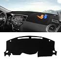 Autorder Dashboard Cover Mat for 2013-2020 Nissan Pathfinder Accessories Dash Cover Upgrade Velvet Dash Mat Sunshade Glare UV Rays Protector