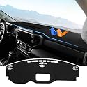 Autorder Dashboard Cover Mat for 2022 2023 2024 2025 2026 Toyota Tundra Accessories Dash Cover Flannel Dash Mat Sunshade Glare UV Rays Protector