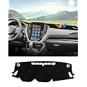 Autorder Dashboard Cover Mat for 2024 2025 2026 Subaru Crosstrek Accessories Dash Cover Flannel Dash Mat Sunshade Glare UV Rays Protector