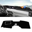 Autorder Dashboard Cover Mat for 2024 2025 2026 Mazda CX-90 CX90 Accessories Dash Cover Upgrade Velvet Dash Mat UV Rays Protector(with HUD)