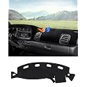 Autorder Dashboard Cover Mat for Dodge Ram 1500 2500 3500 1998-2001 Accessories Dash Cover Flannel Dash Mat Sunshade Glare UV Rays Protector