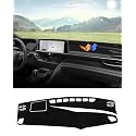 Autorder Dashboard Cover Mat Fit for 2023-2025 2026 Toyota Crown Accessories Dash Cover Flannel Dash Mat Sunshade Glare UV Rays Protector