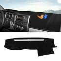 Autorder Dashboard Cover Mat for Toyota 4Runner 2003 2004 2005 2006 2007 2008 2009 Accessories Dash Cover Upgrade Velvet Dash Mat Sunshade Glare UV Rays Protector (Without Dash Speaker)