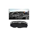 Autorder Dashboard Cover Mat for Jeep Compass 2017-2020 2021 Accessories Dash Cover Upgrade Flannel Dash Mat Sunshade Glare UV Rays Protector