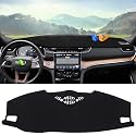 Autorder Dashboard Cover Mat for Jeep Grand Cherokee L 2021 2022 2023 2024 2025 Accessories Dash Cover Suede Dash Mat Sunshade Glare UV Rays Protector