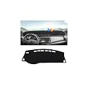 Autorder Dashboard Cover Mat for Nissan Kicks 2016-2024 Accessories Dash Cover Upgrade Flannel Dash Mat Sunshade Glare UV Rays Protector