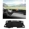 Autorder Dashboard Cover Mat for Toyota Corolla Cross 2022 2023 2024 2025 2026 Accessories Dash Cover Flannel Dash Mat Sunshade Glare UV Rays Protector (NOT fit for Corolla)