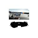 Autorder Dashboard Cover Mat for Toyota Sienna 2011-2014 Accessories Dash Cover Upgrade Flannel Dash Mat Sunshade Glare UV Rays Protector