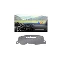 Autorder Gray Dashboard Cover Mat for 2007-2013 Chevy Chevrolet Silverado/GMC Sierra with Two Glove Boxes Accessories Dash Cover Upgrade Polyester Dash Mat Sunshade Glare UV Rays Protector