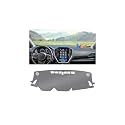 Autorder Gray Dashboard Cover Mat for Subaru Crosstrek 2024 2025 2026 Accessories Dash Cover Upgrade Polyester Dash Mat Sunshade Glare UV Rays Protector